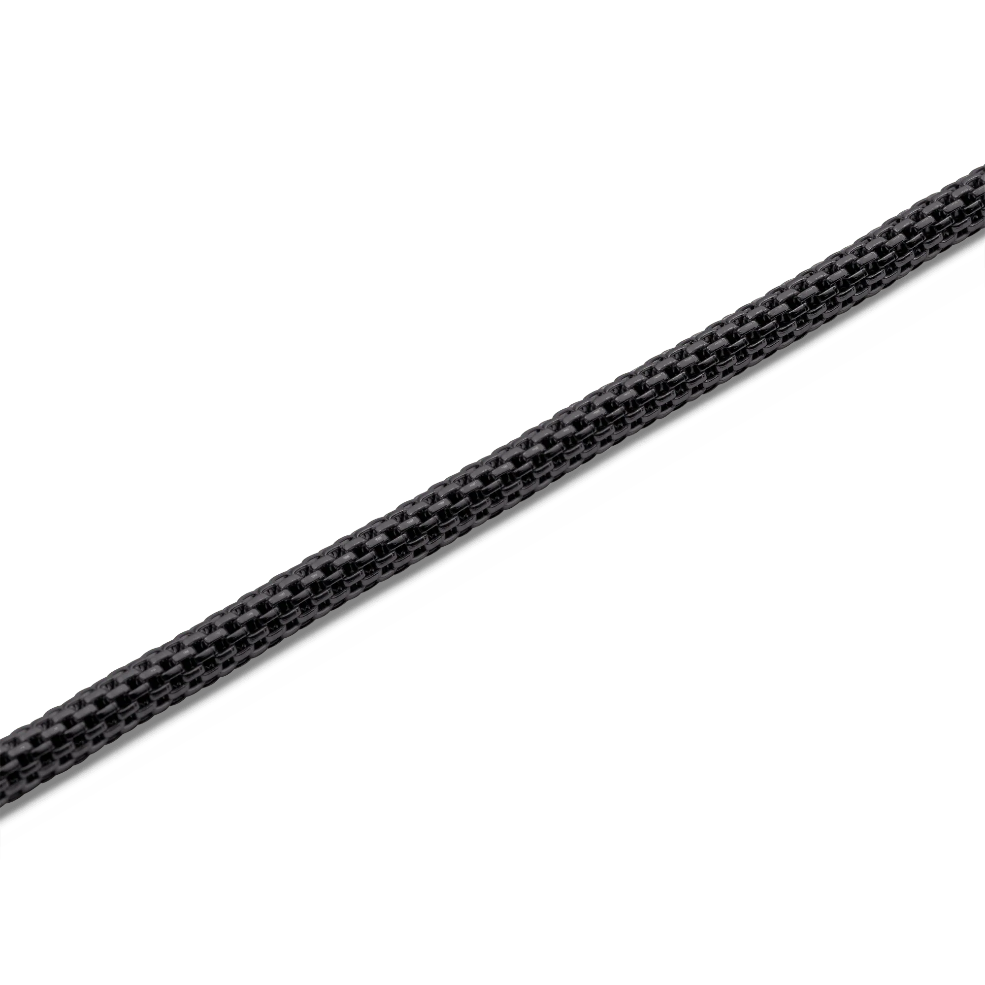 Daniel Wellington Tide Mesh Necklace Black 2.8