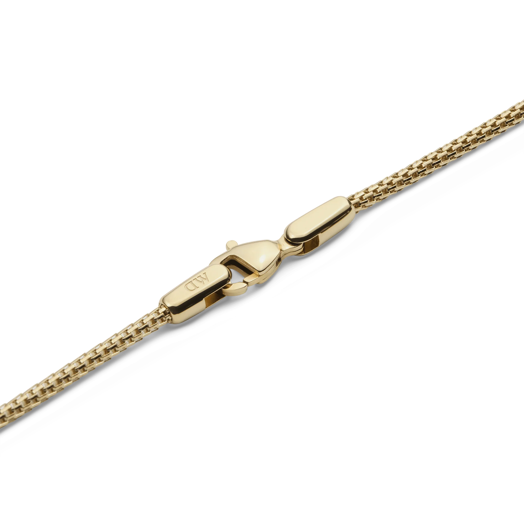 Daniel Wellington Tide Mesh Necklace Gold 1.8 - Image 2