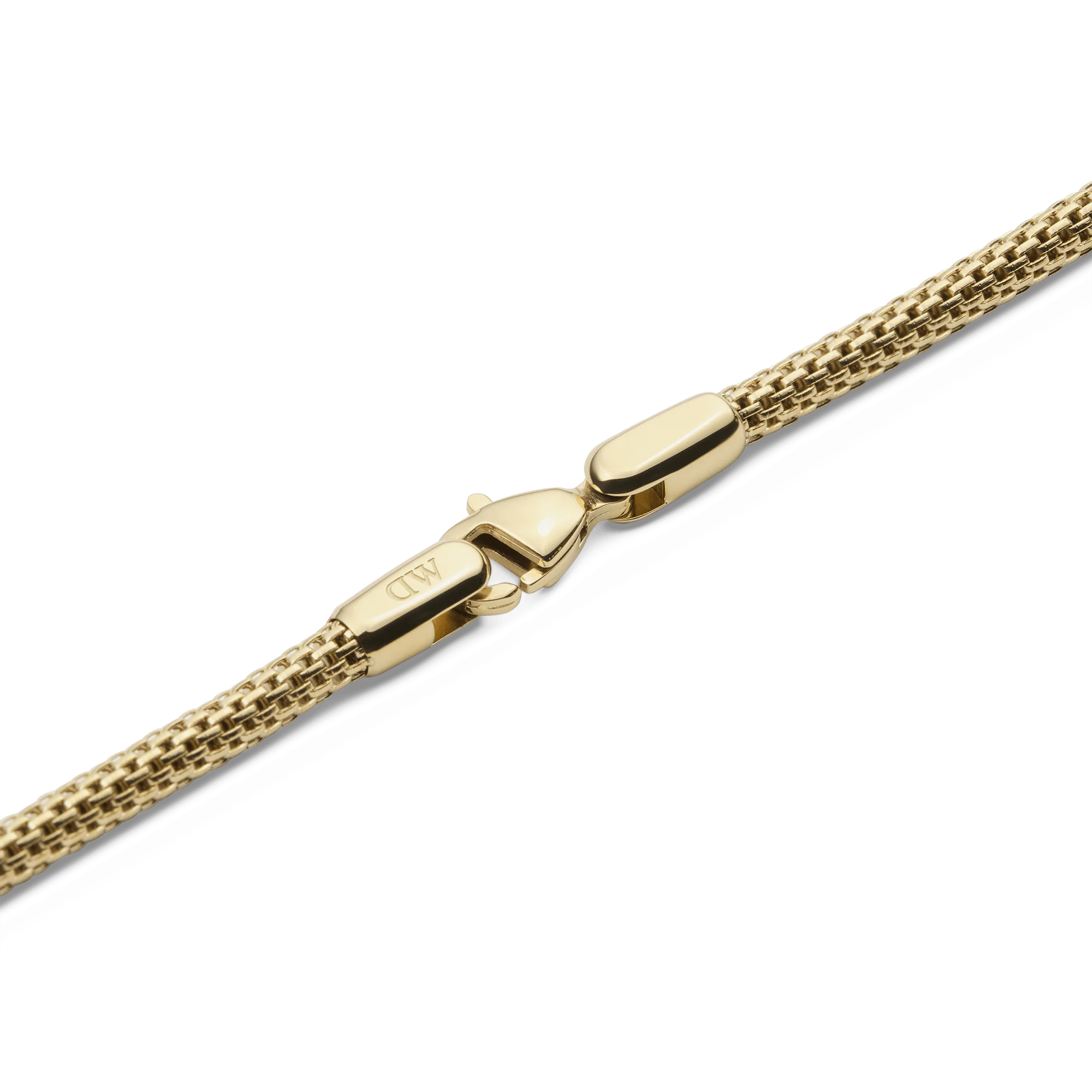 Daniel Wellington Tide Mesh Necklace Gold 2.8 - Image 2