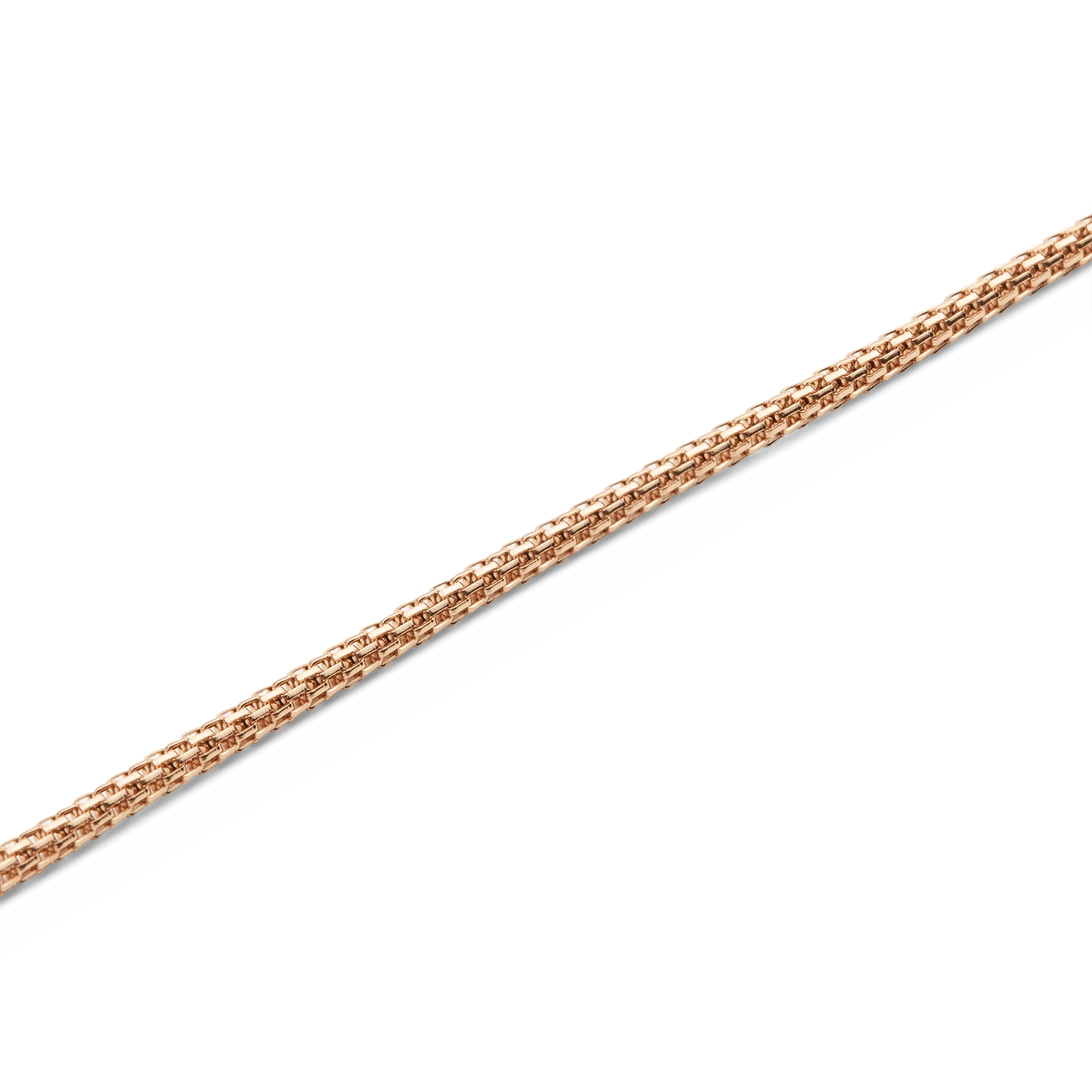 Daniel Wellington Tide Mesh Necklace Rose Gold 1.8