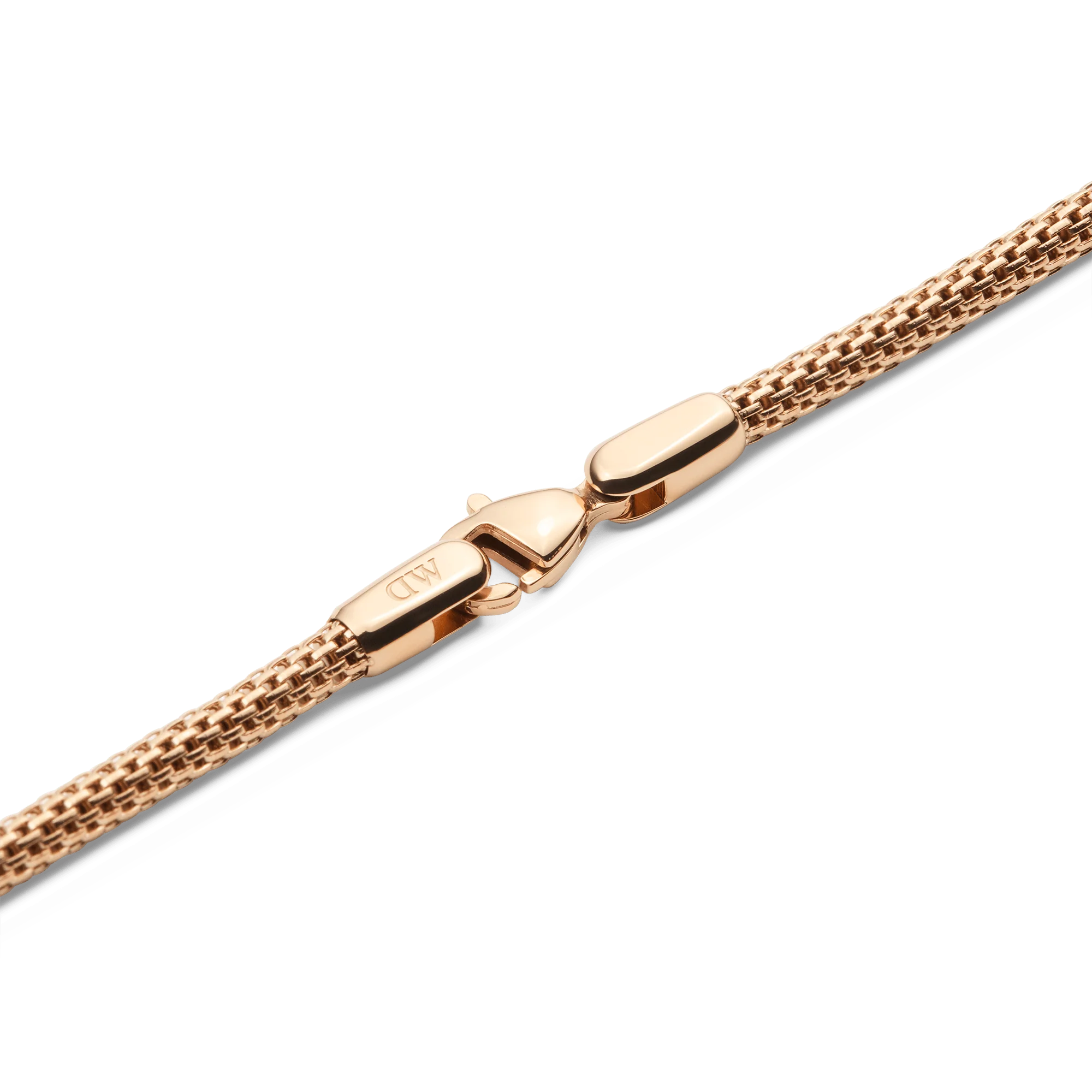 Daniel Wellington Tide Mesh Necklace Rose Gold 2.8 - Image 2