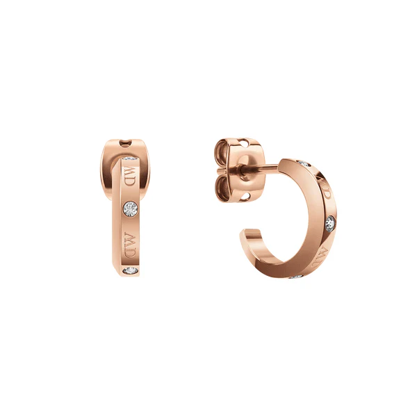 Classic Lumine Rose Gold Earrings