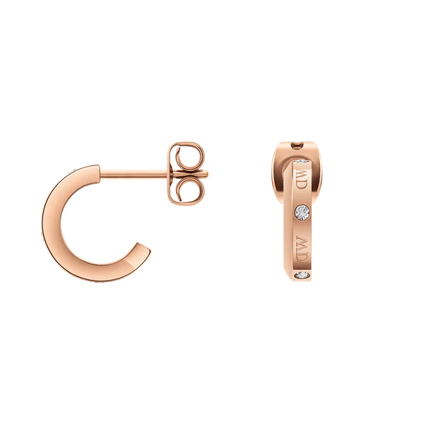 Classic Lumine Rose Gold Earrings - Image 2