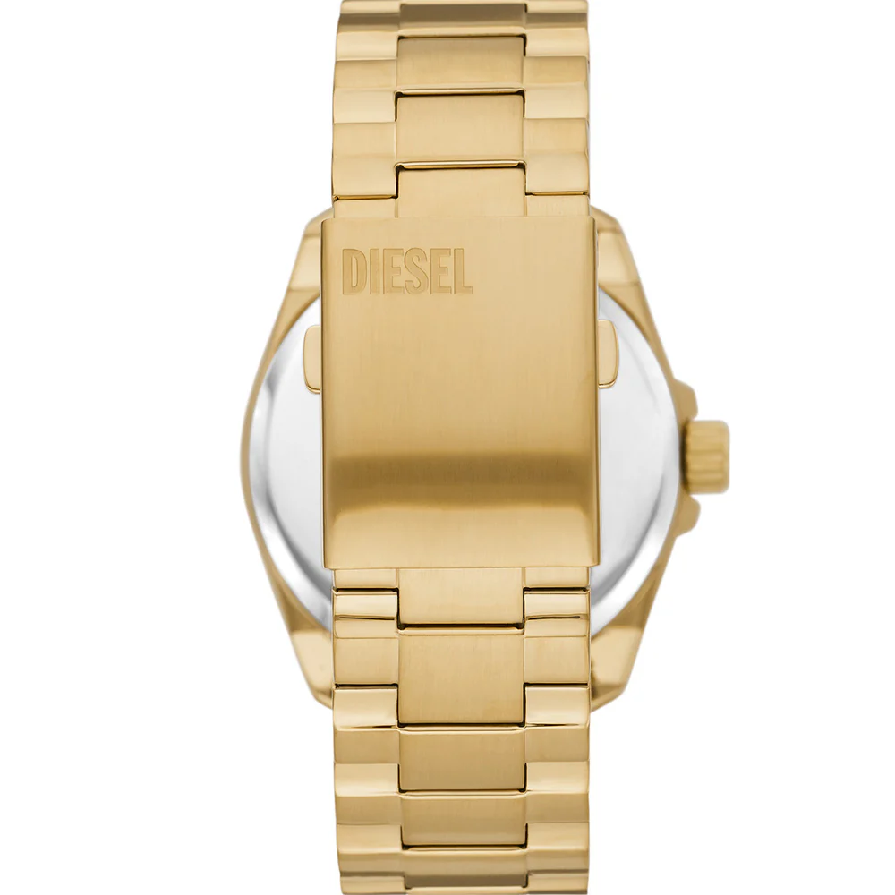 Diesel DZ2163SET MS9 Gold Tone Mens Watch with Necklace - Image 8