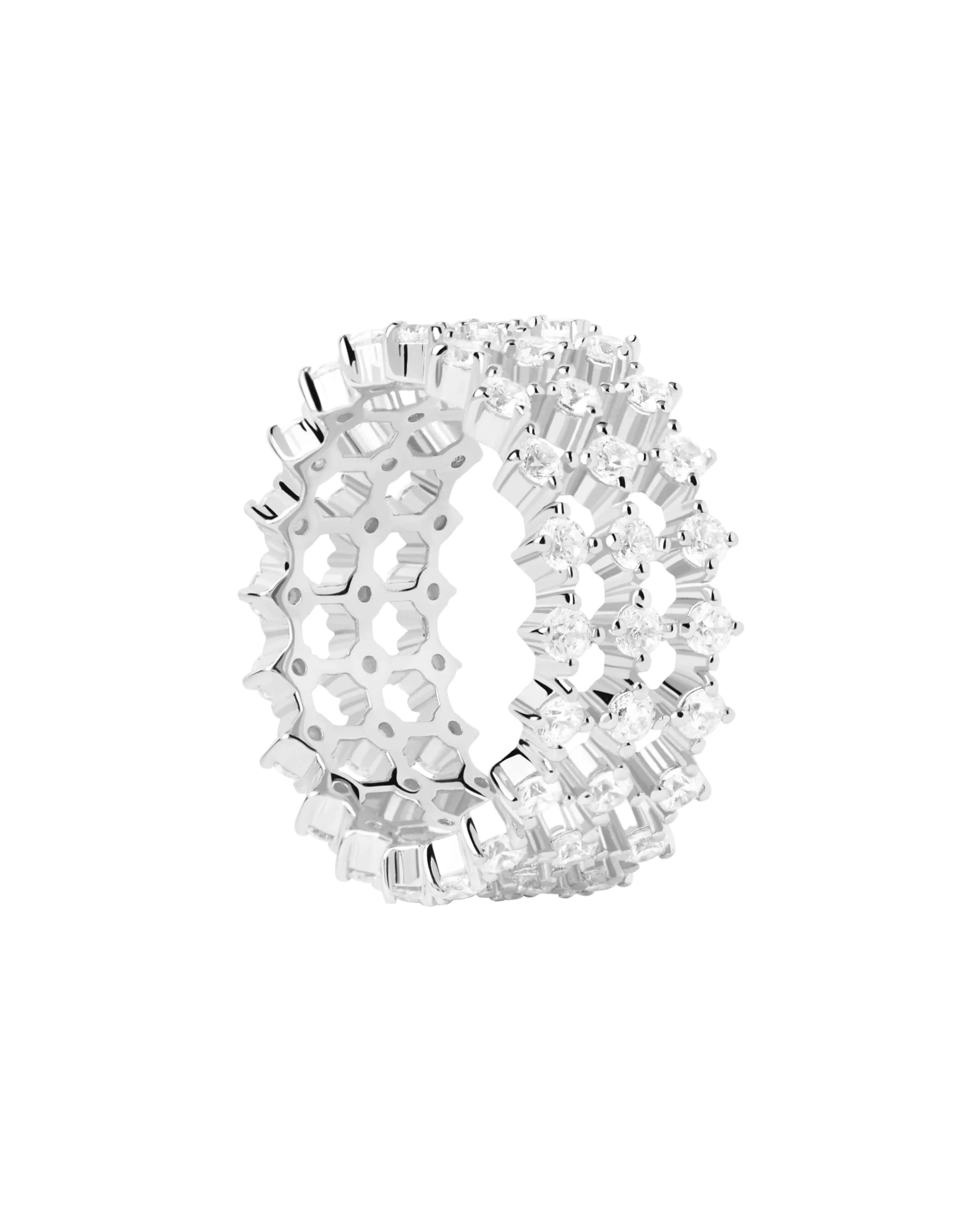 Dumbo Silver Ring Size 16