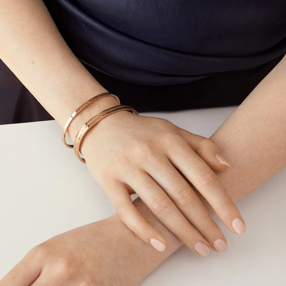 Elan Bracelet Rose Gold Large - DW00400142 - Image 5