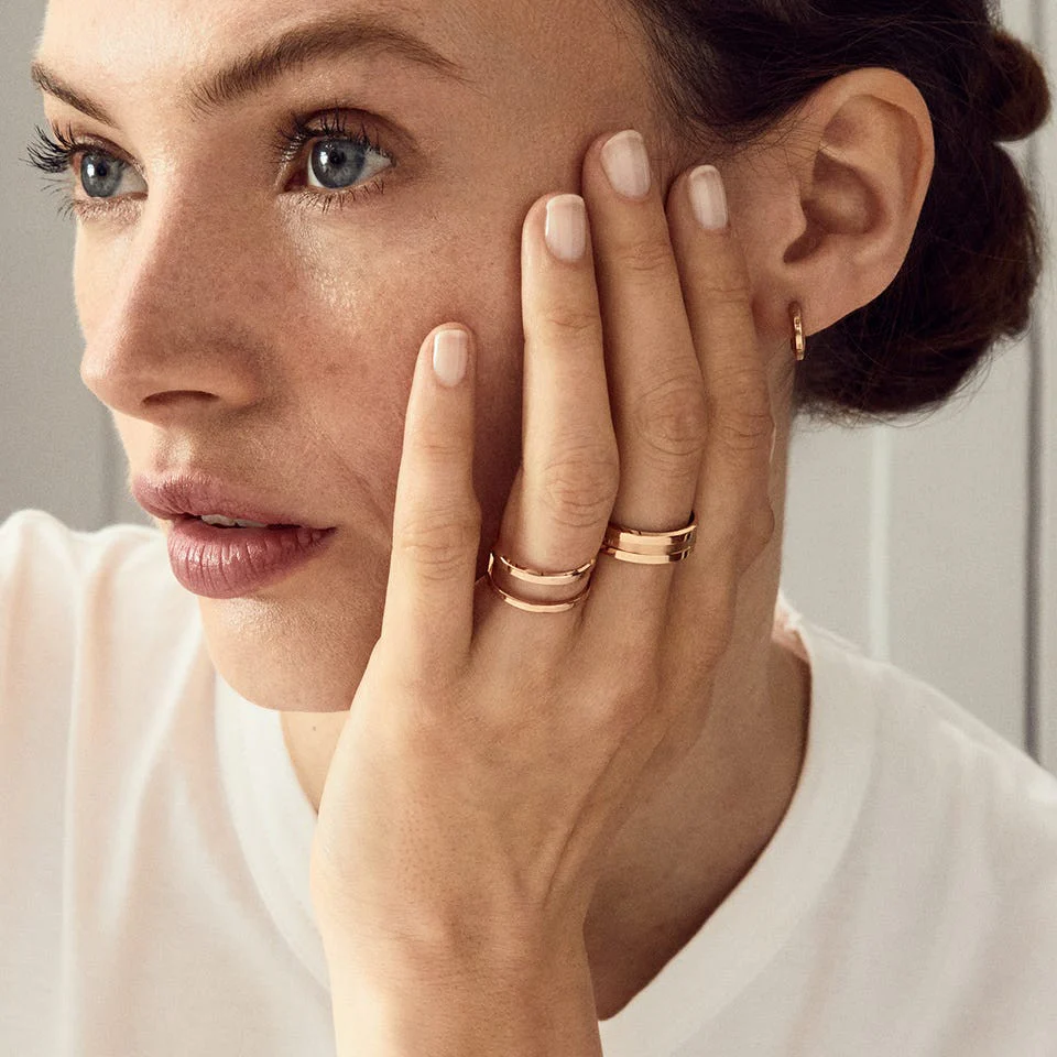 Elan Ring Rose Gold - DW00400088_ - Image 2