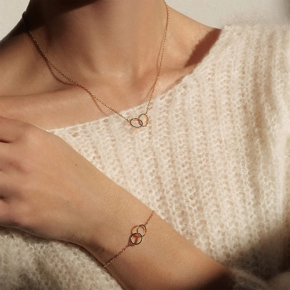 Elan Unity Bracelet Rose Gold  - DW00400168_ - Image 4
