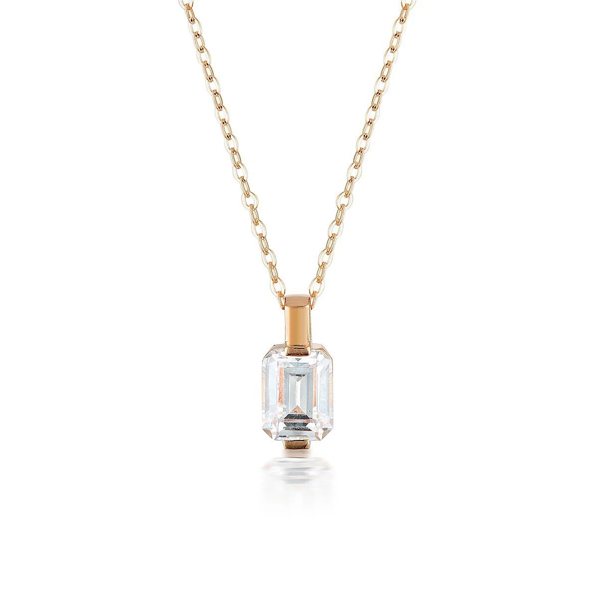 Emilio Rose Gold Pendant - IP748RG