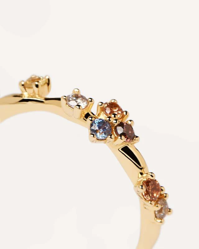 Five Yellow Gold Ring - AN01-210 - Image 3