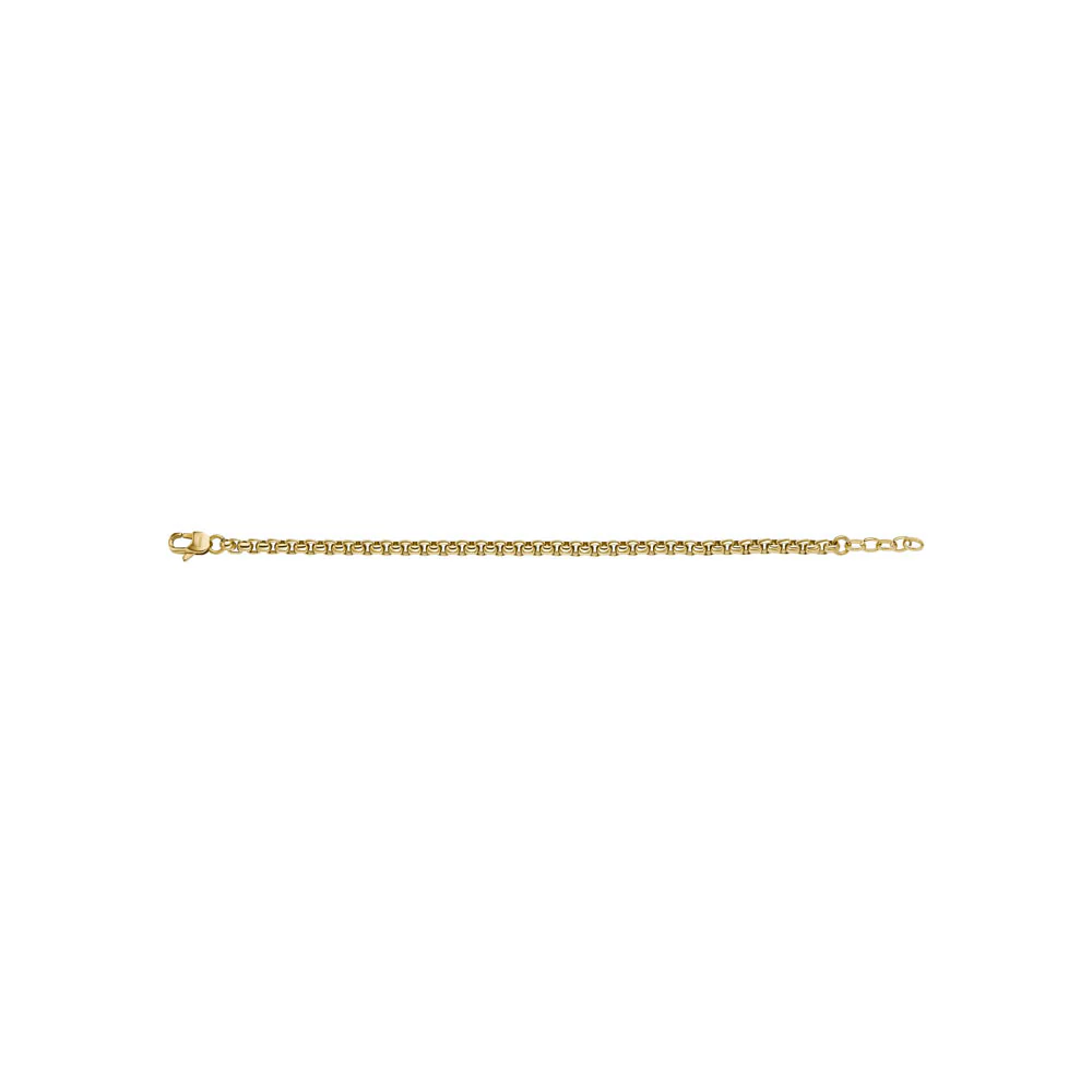 Fossil Yellow Gold Plated Stainless Steel Jewelry 20+2cm Bracelet - Image 19