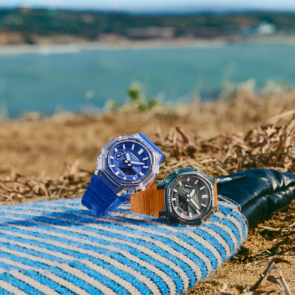 G-Shock GA2100HC-2A 'CasiOak' Blue Hidden Coast Series - Image 2