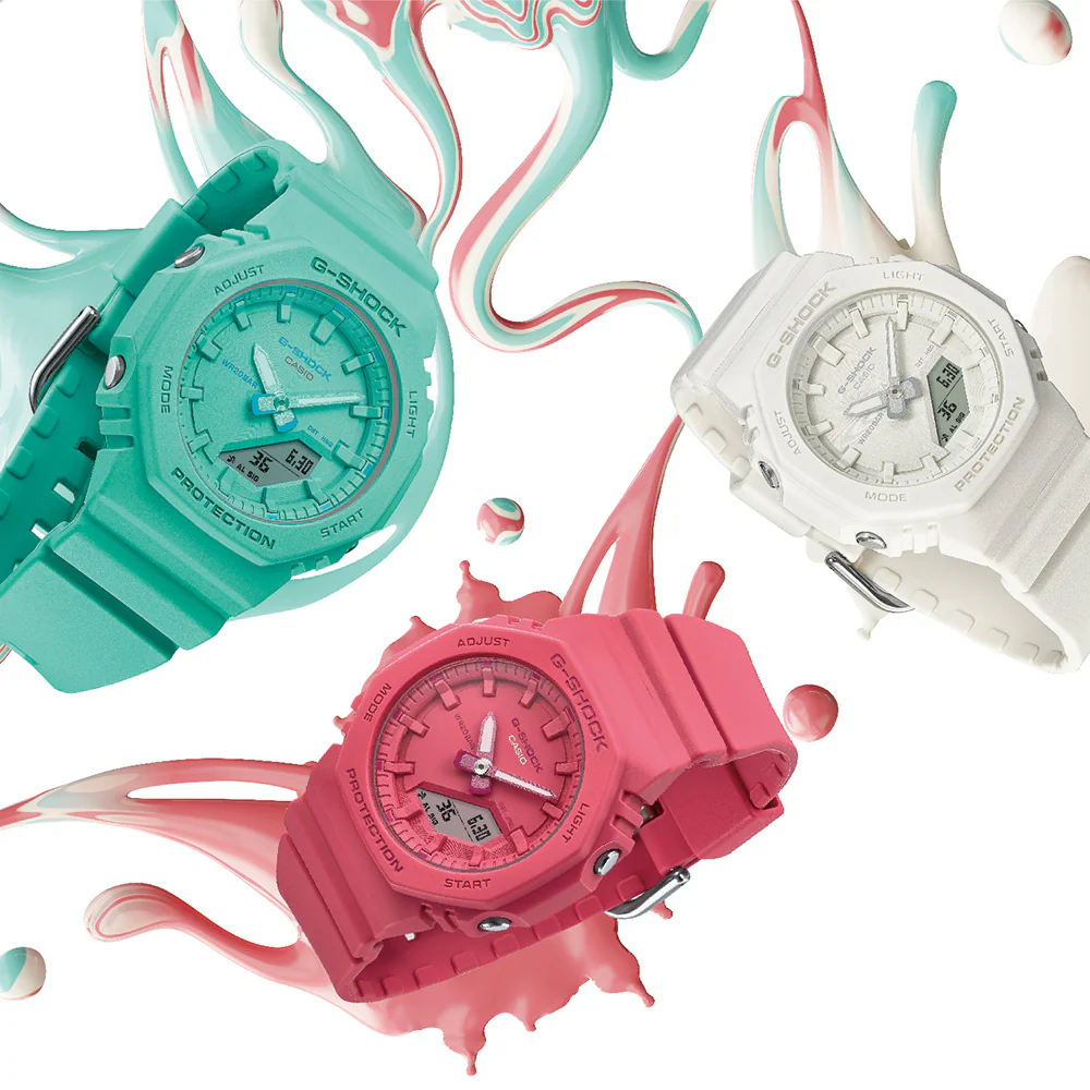 G-Shock GMAP2100-7A Itzy Tone-On-Tone White Watch - Image 8