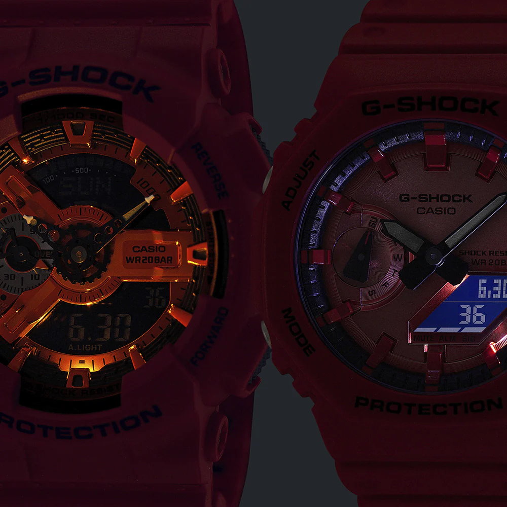 G-Shock Iconic Red GA110RRB-4A - Image 5