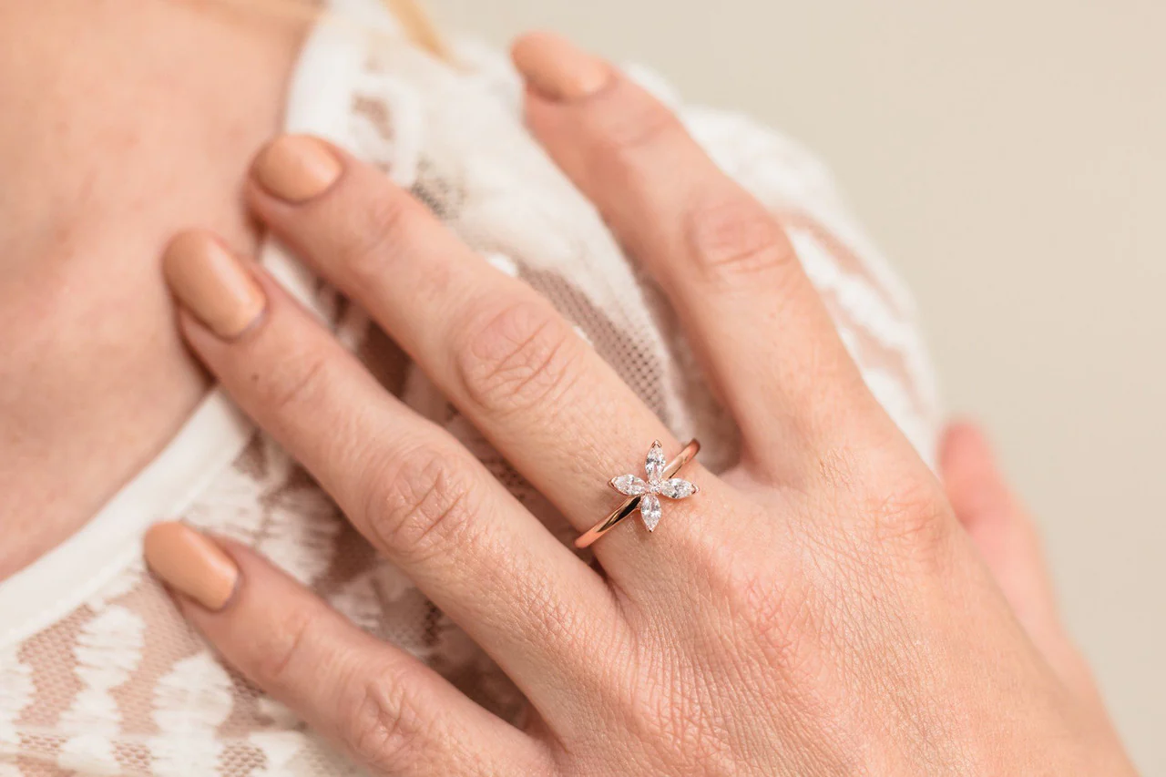 Heirloom Favoured Ring Rose Gold -  IR469RG - Image 2