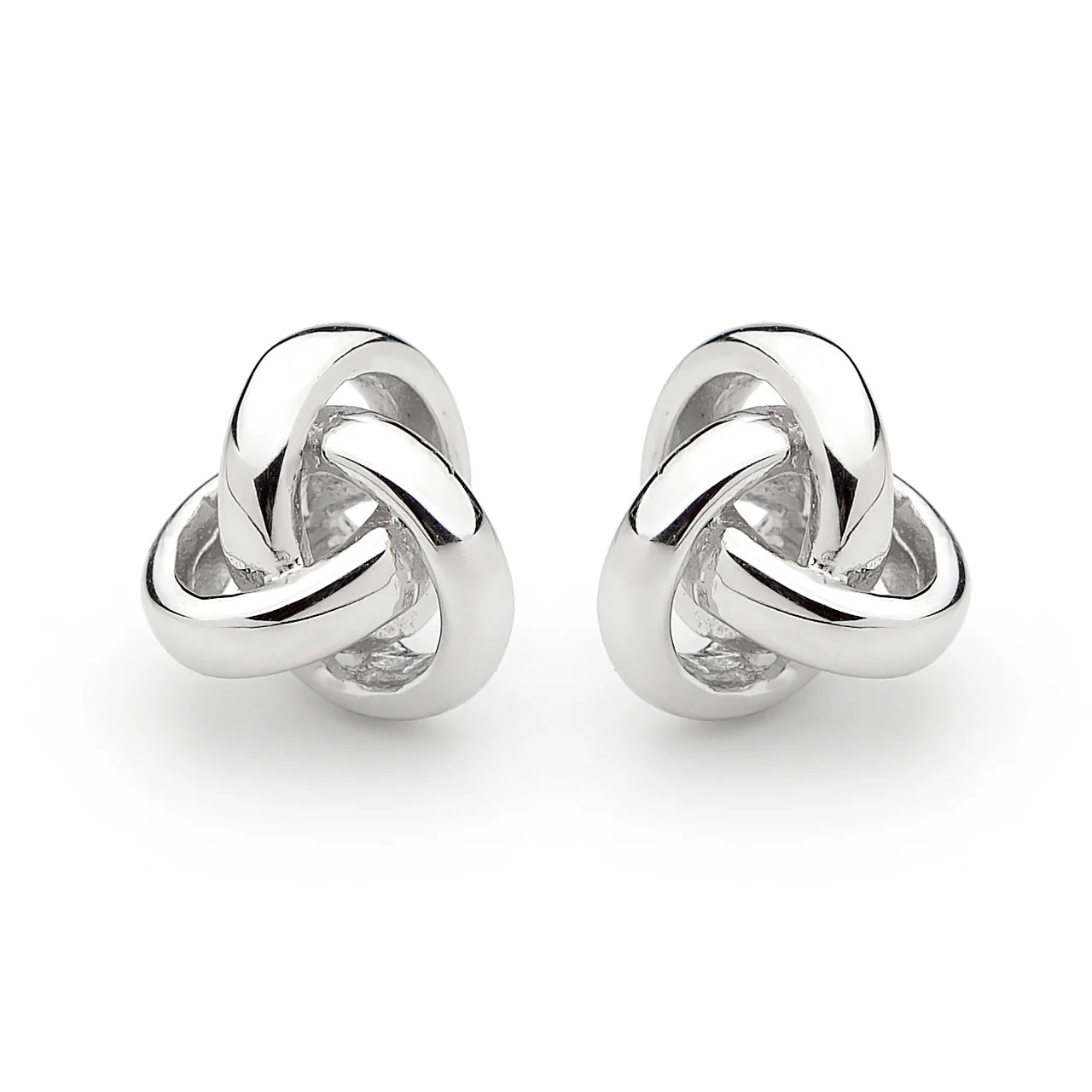 Love Knot Hi-Shine Earrings - IE388HS - Image 2