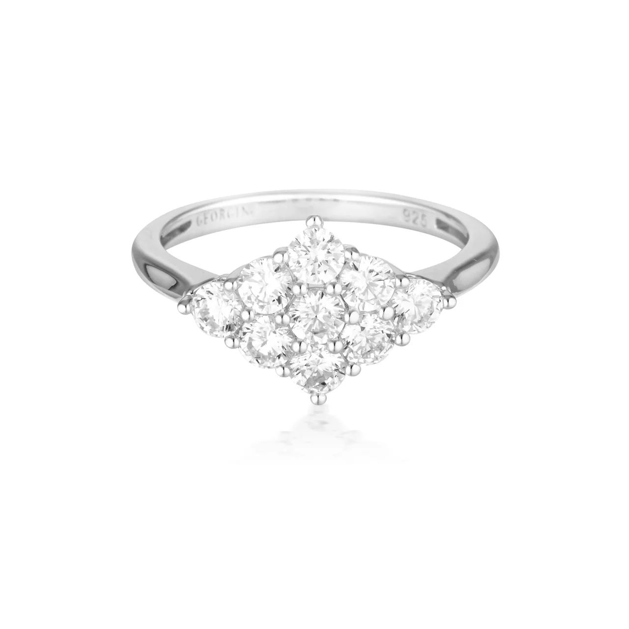 Rock Star Glam Silver Ring -  IR492W