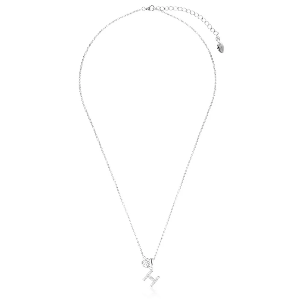Georgini Sterling Silver Luxury Letters H Pendant On Chain - Image 2