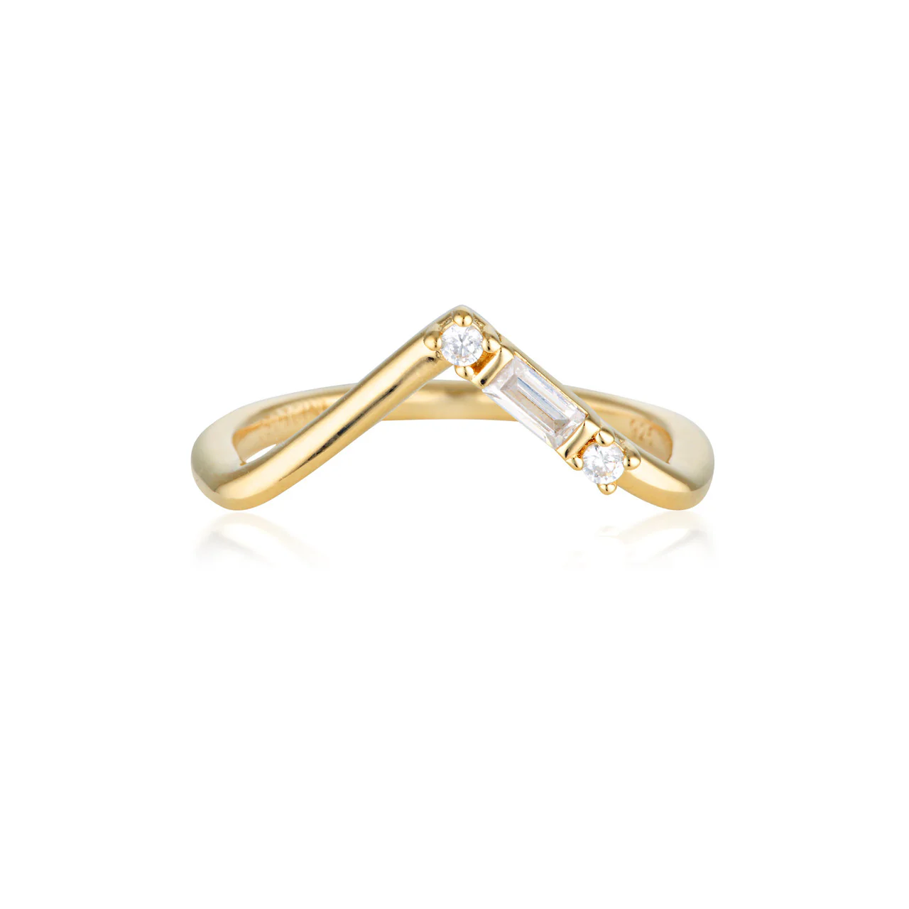 The Layered Edit Tiga Ring Gold -  IR494G