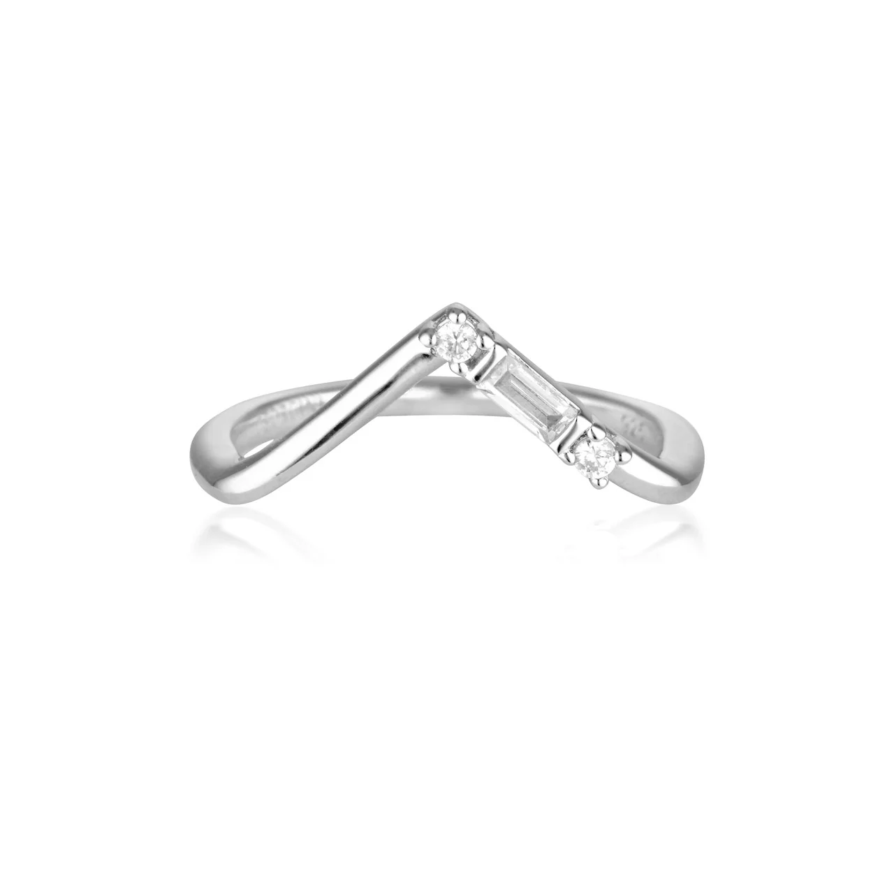 The Layered Edit Tiga Ring Silver -  IR494W