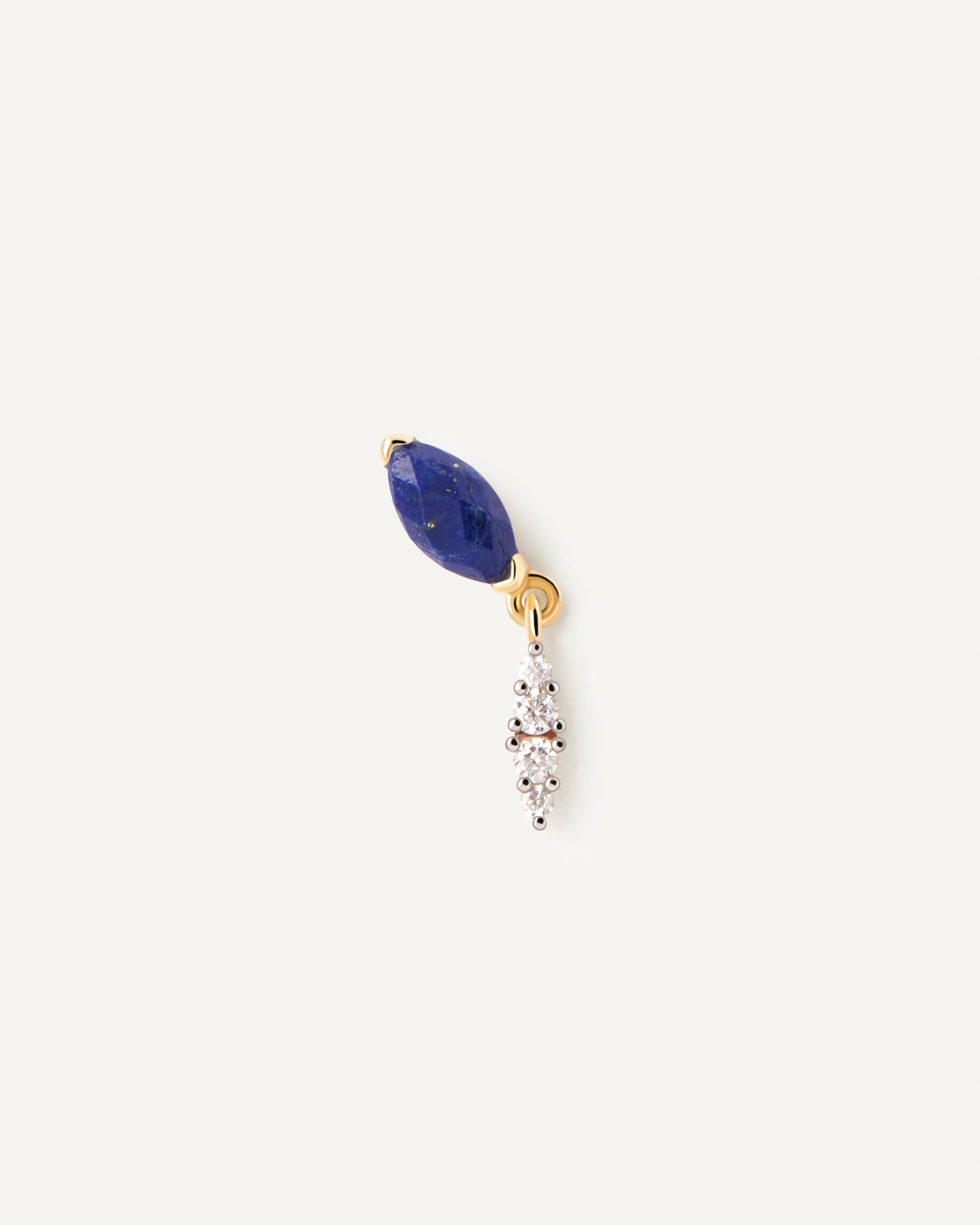 Ginger Lapis Lazuli Single Earring - Image 4