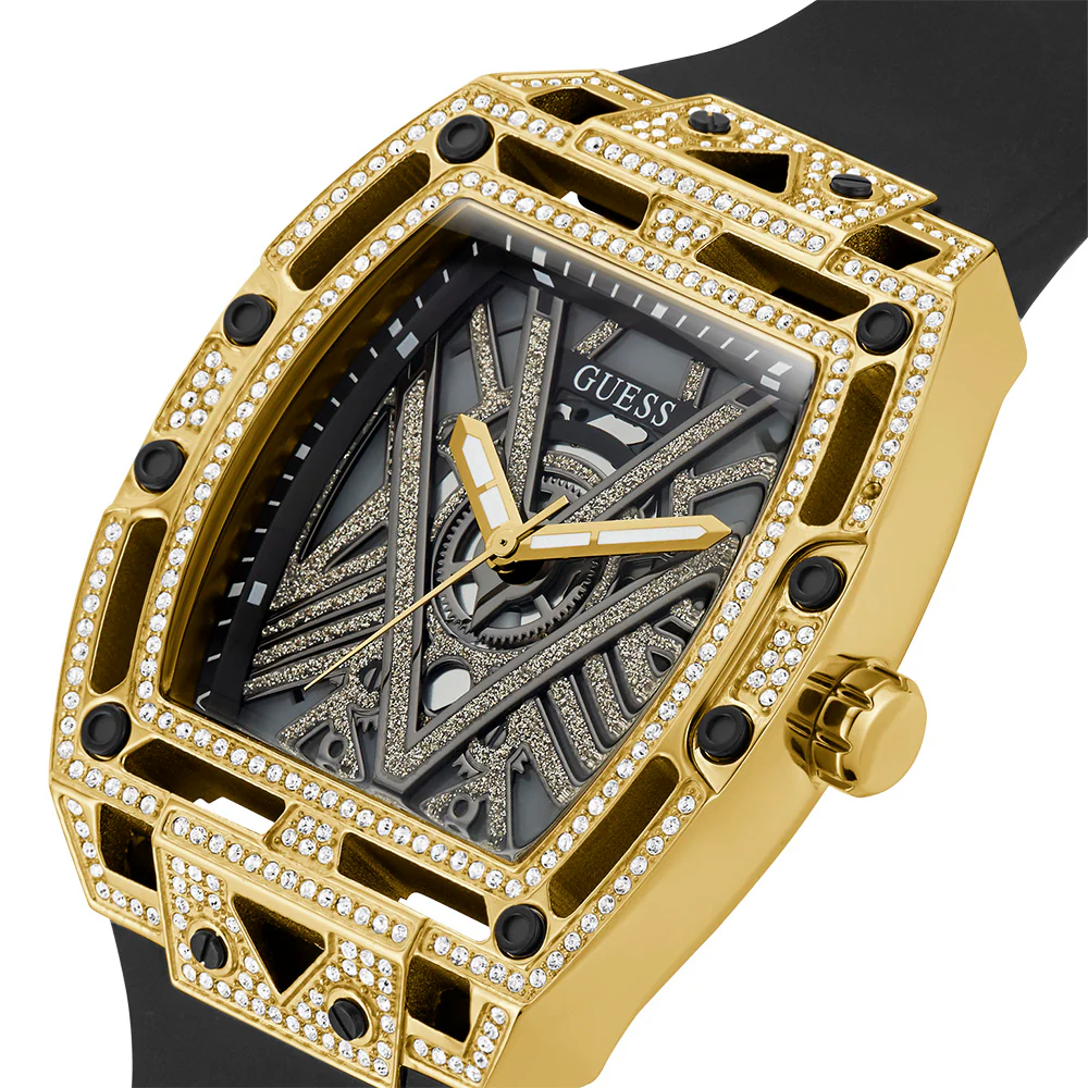 Guess GW0564G1 Legend Black Silicone Mens Watch - Image 4
