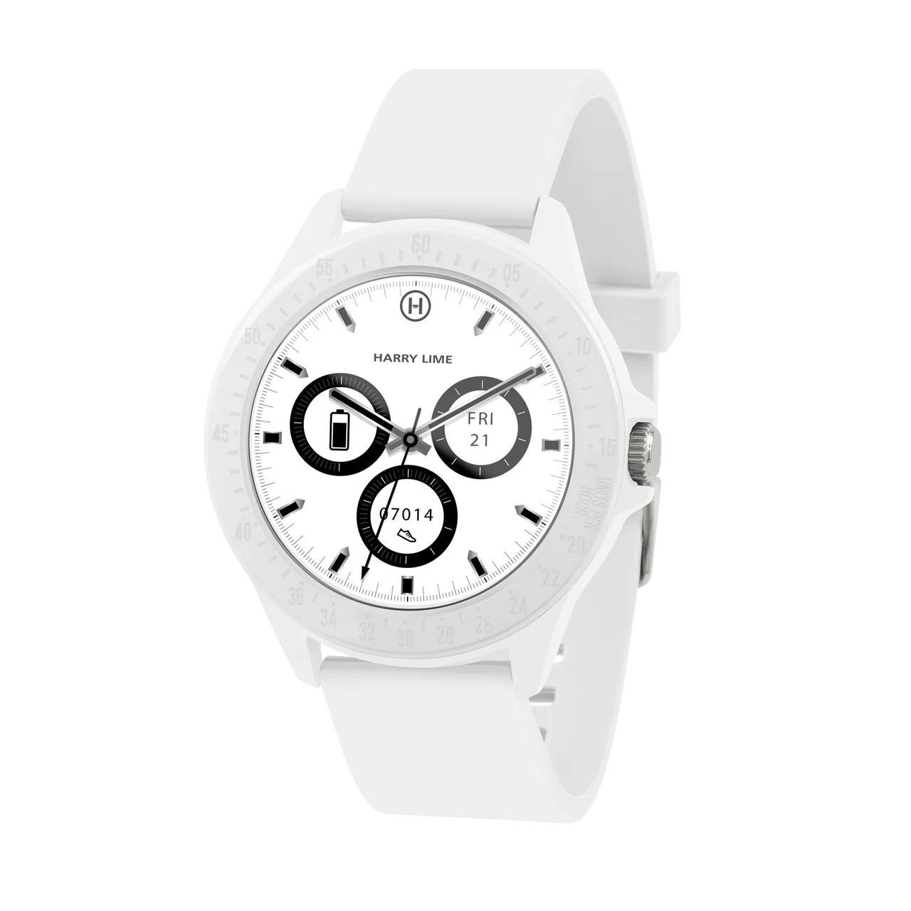 White Smart Watch - HA07-2000