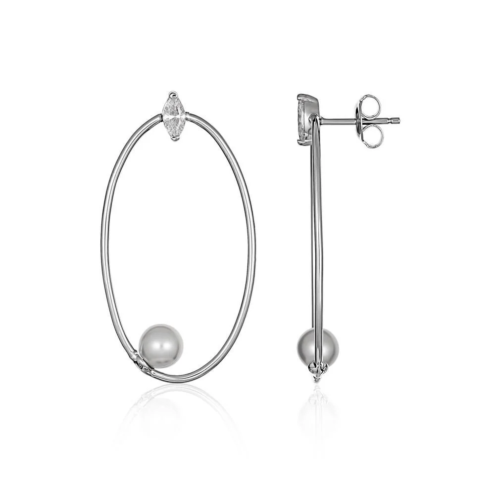 Heirloom Admired Earrings Silver - IE959W