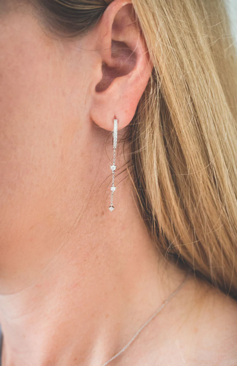 Heirloom Loved Earrings Silver - IE961W - Image 2