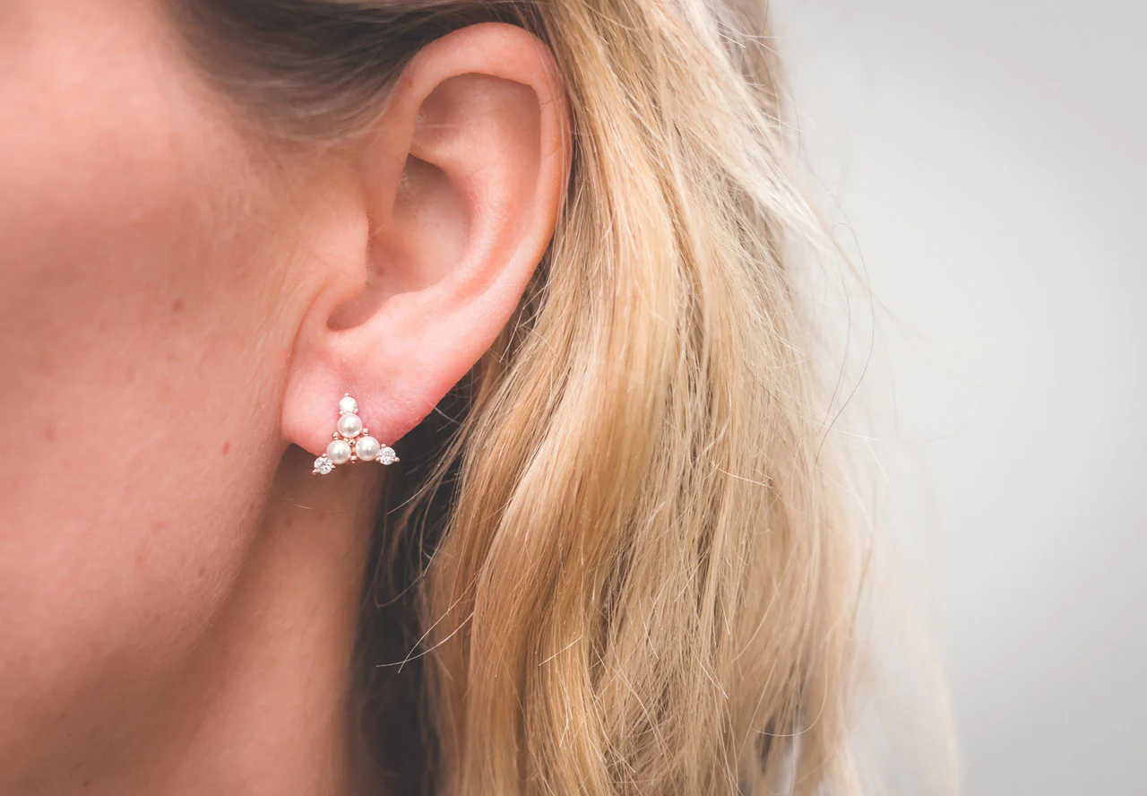 Heirloom Precious Earrings Rose Gold - IE957RG - Image 2