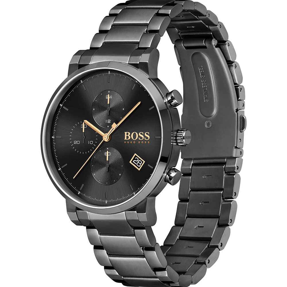 Hugo Boss 1513780 Integrity Black Stainless Steel Mens Watch - Image 5