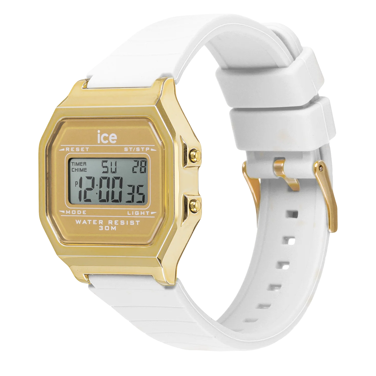 ICE digit retro - White gold - Image 2