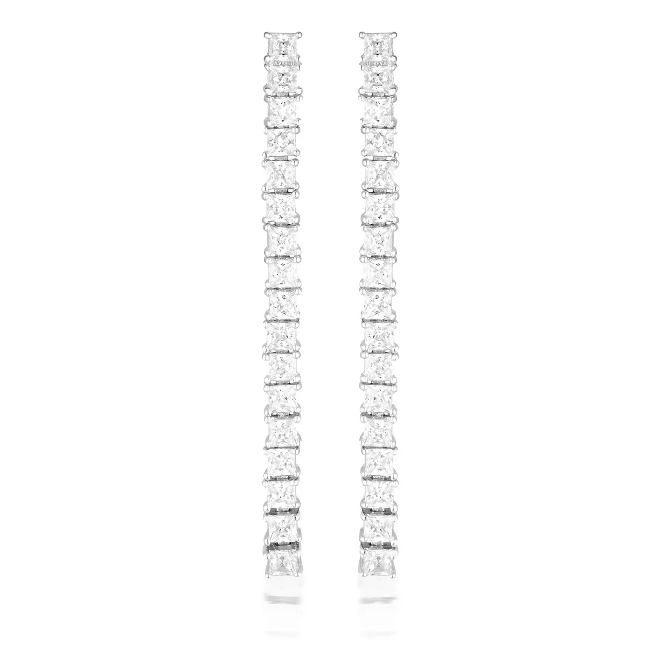 Iconic Bridal Vera Earrings Silver - IE985W