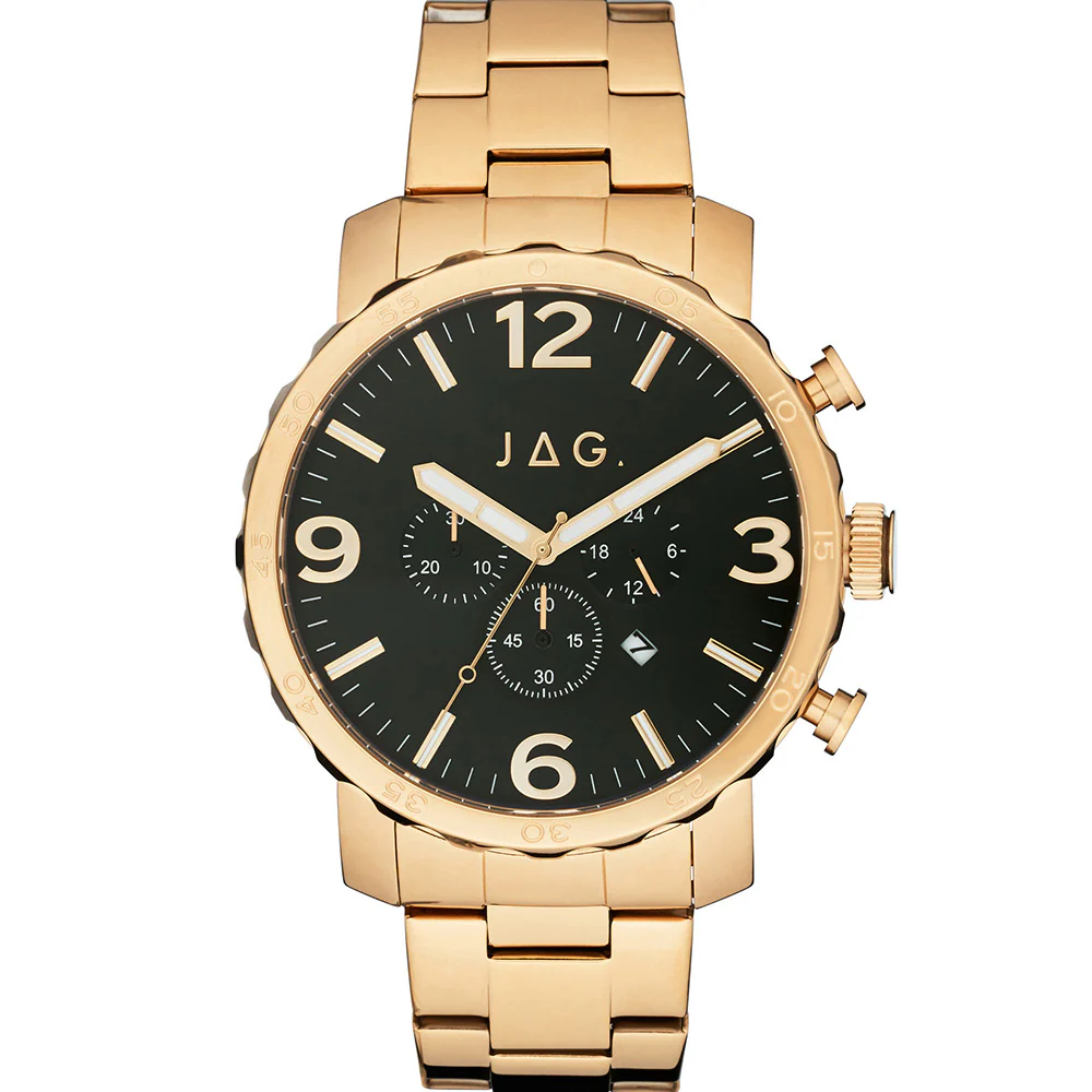 Jag J2653A Flynn Gold Tone Mens Watch