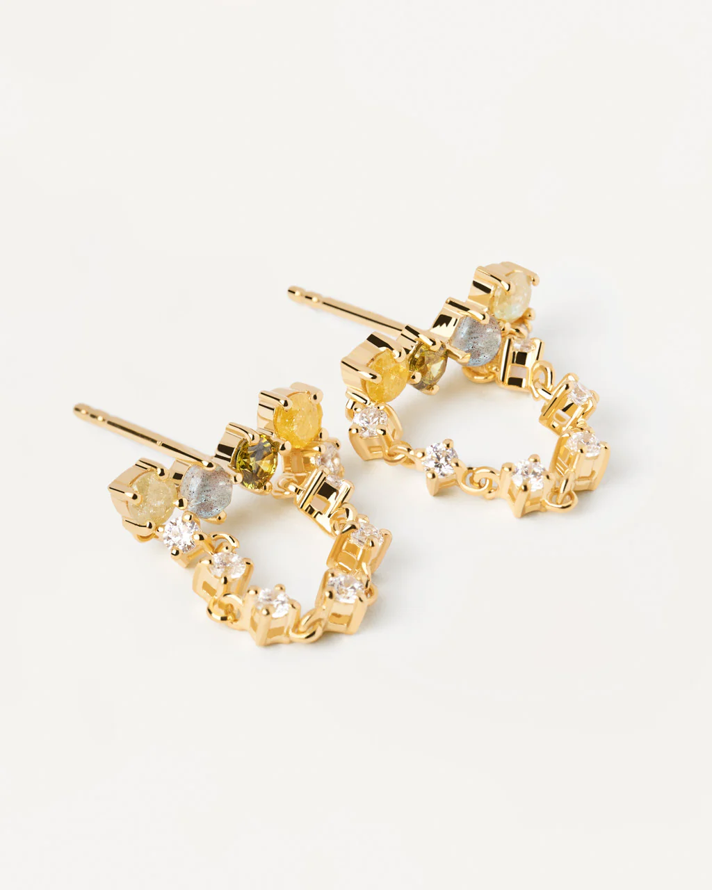 Juno Gold Earrings - AR01-544-U - Image 2