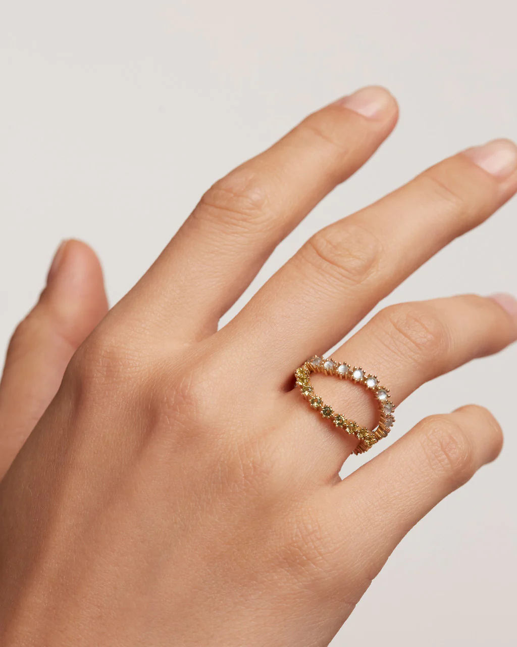 Kara Gold Ring - AN01-640 - Image 2