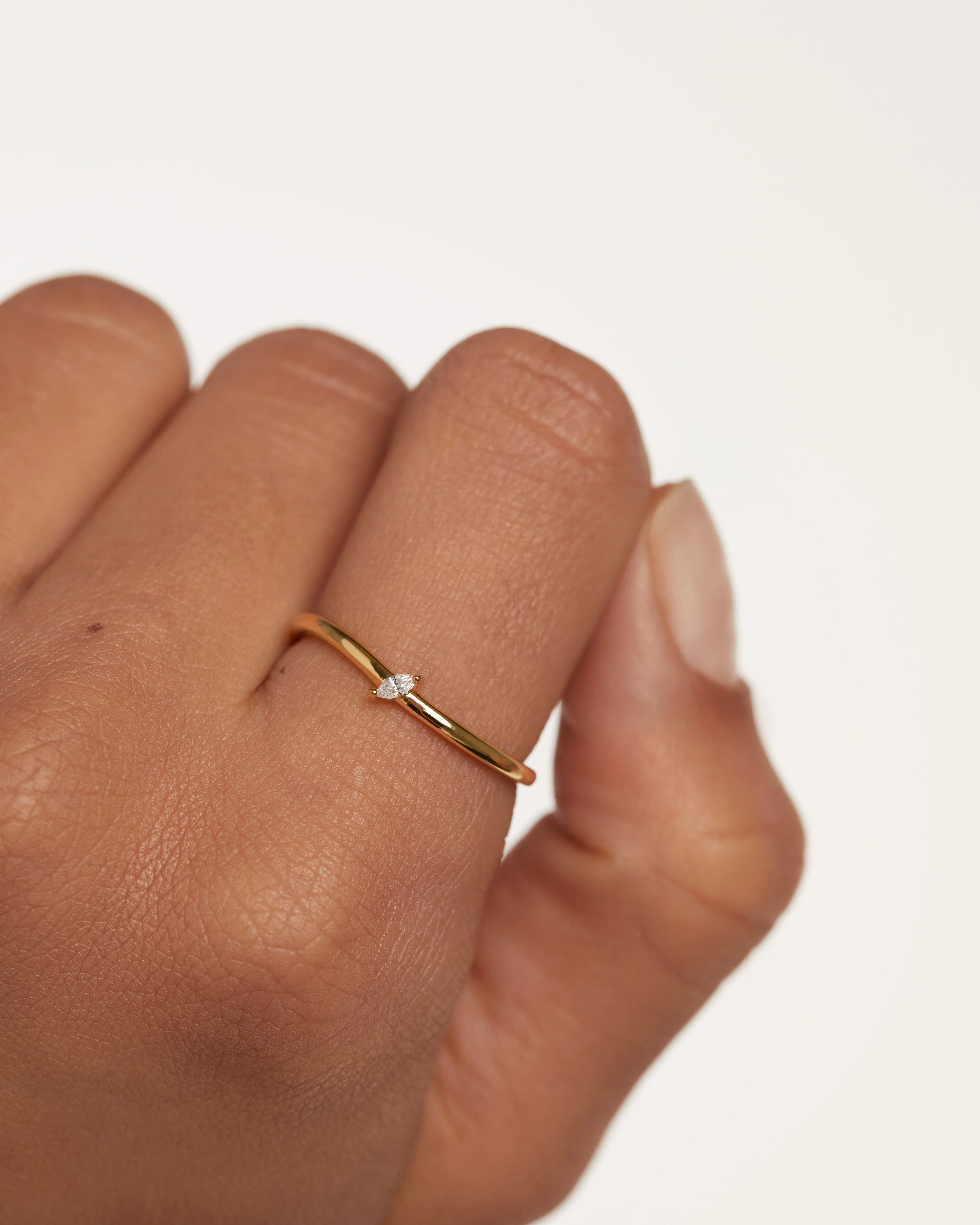 Leaf Gold Ring Size 18 - Image 2