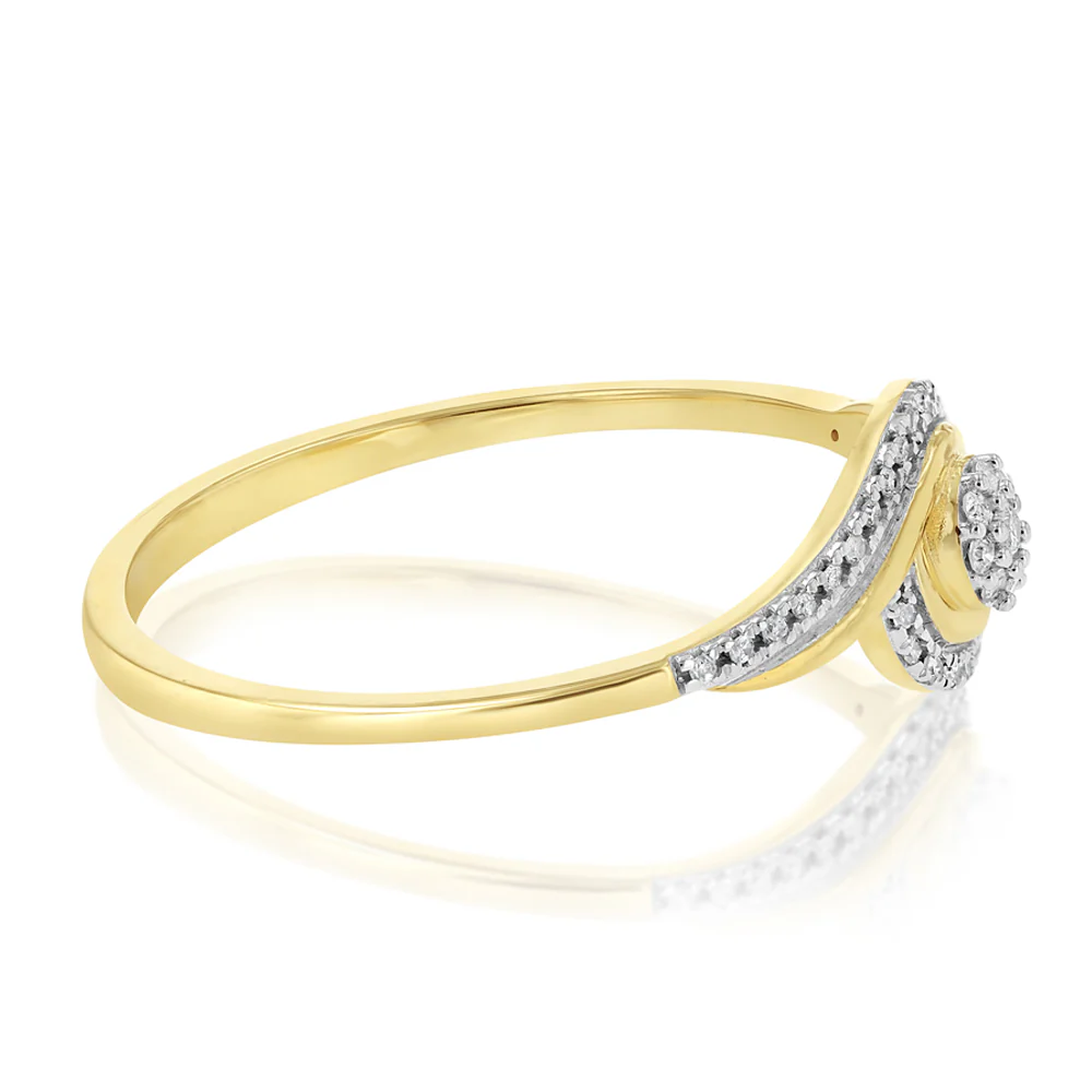 Luminesce Lab Grown 2 Carats Diamond Hoop Earrings in Sterling Silver - Image 2