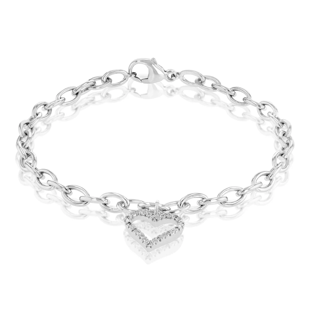 Luminesce Lab Grown Diamond Bracelet in Sterling Silver