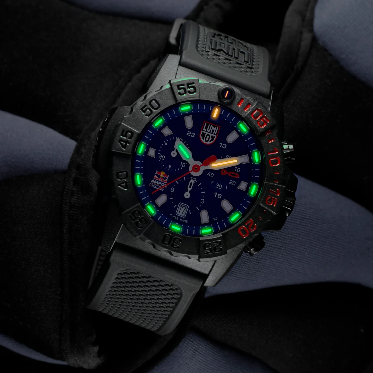 Luminox Red Bull Racing Navy SEAL 43mm Men's Watch - XS.3581.EY.ARB - Image 5