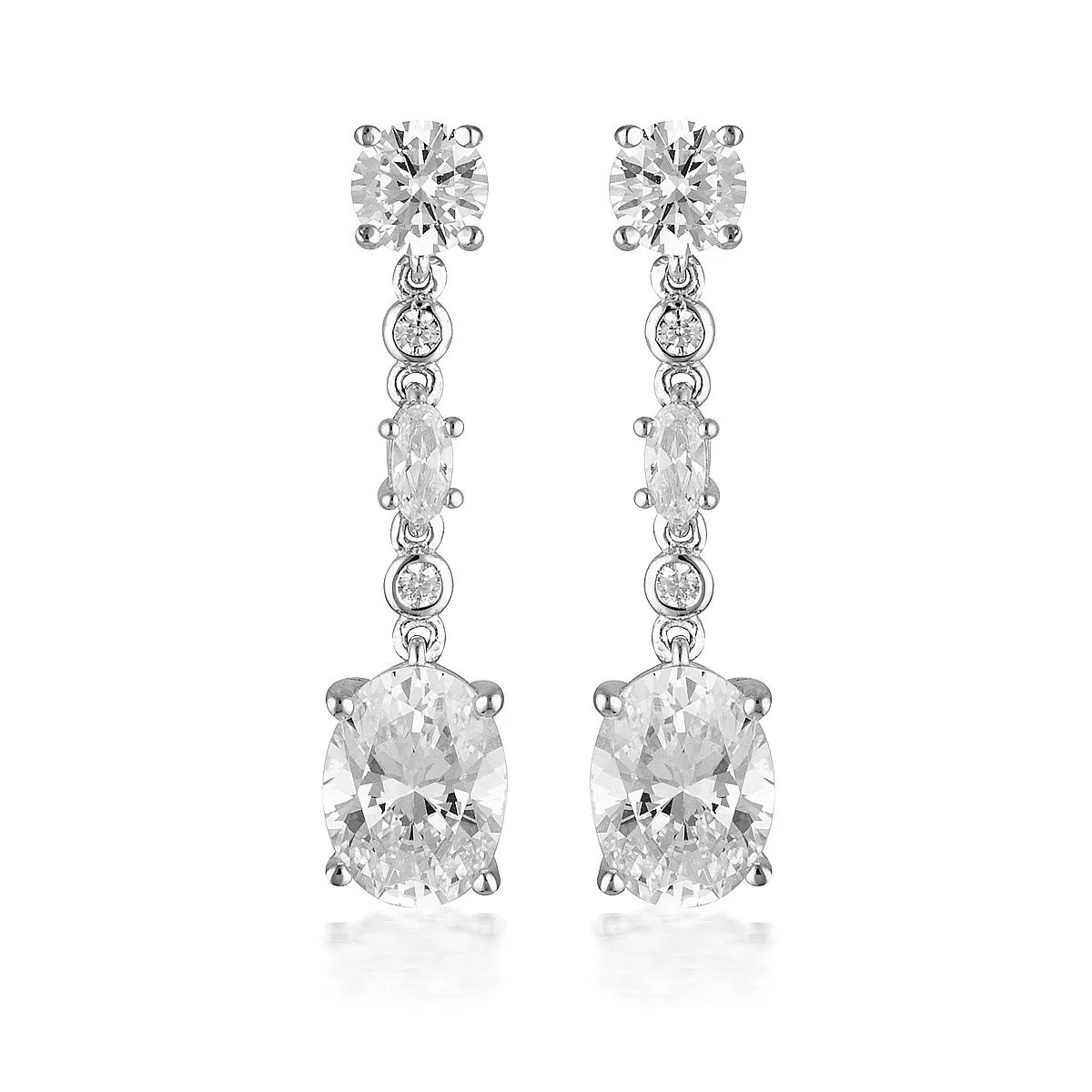 Luxe Lusso Earrings Silver - IE949W