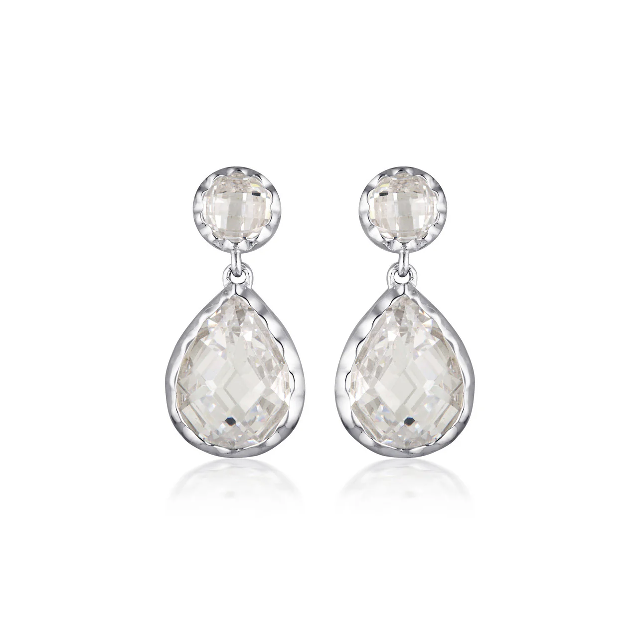 Luxe Nobile Earrings Silver - IE943W