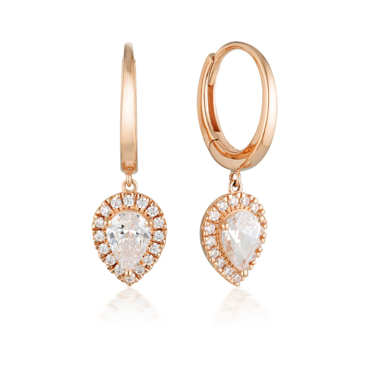 Luxe Splendore Earrings Rose Gold - IE948RG