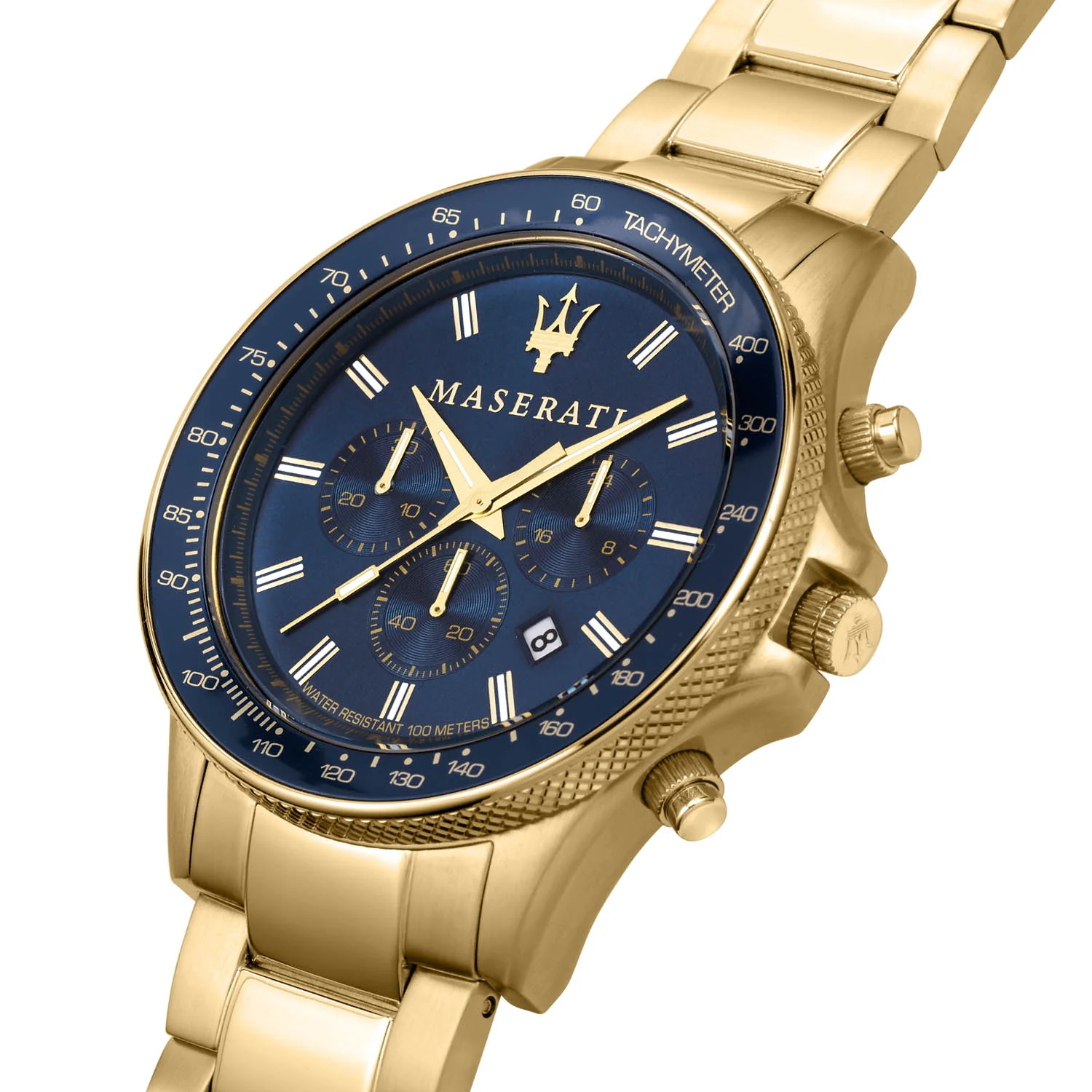 Sfida Gold Chronograph Watch 44mm - Image 2