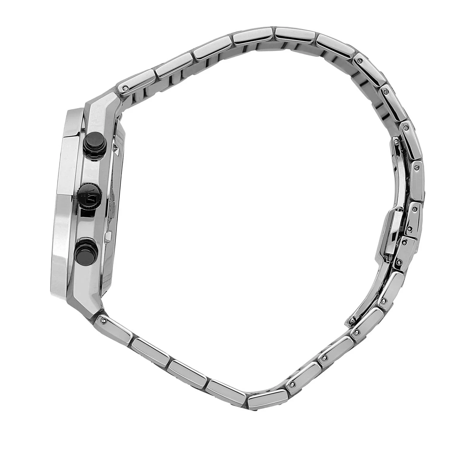 Stile Silver Chronograph Watch - Image 6