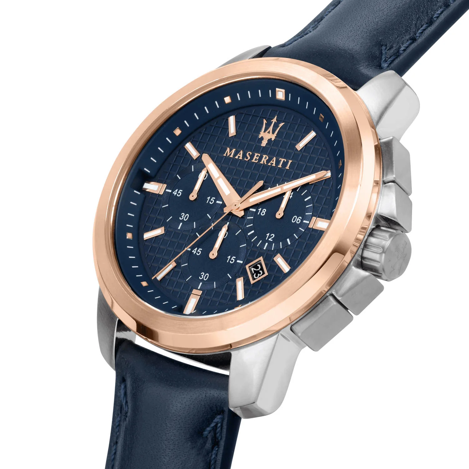 Successo Navy Blue Chronograph Watch - Image 4