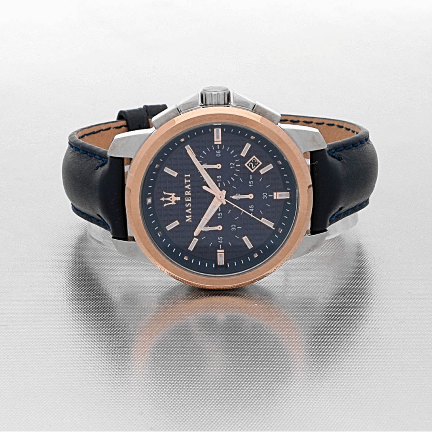 Successo Navy Blue Chronograph Watch - Image 7
