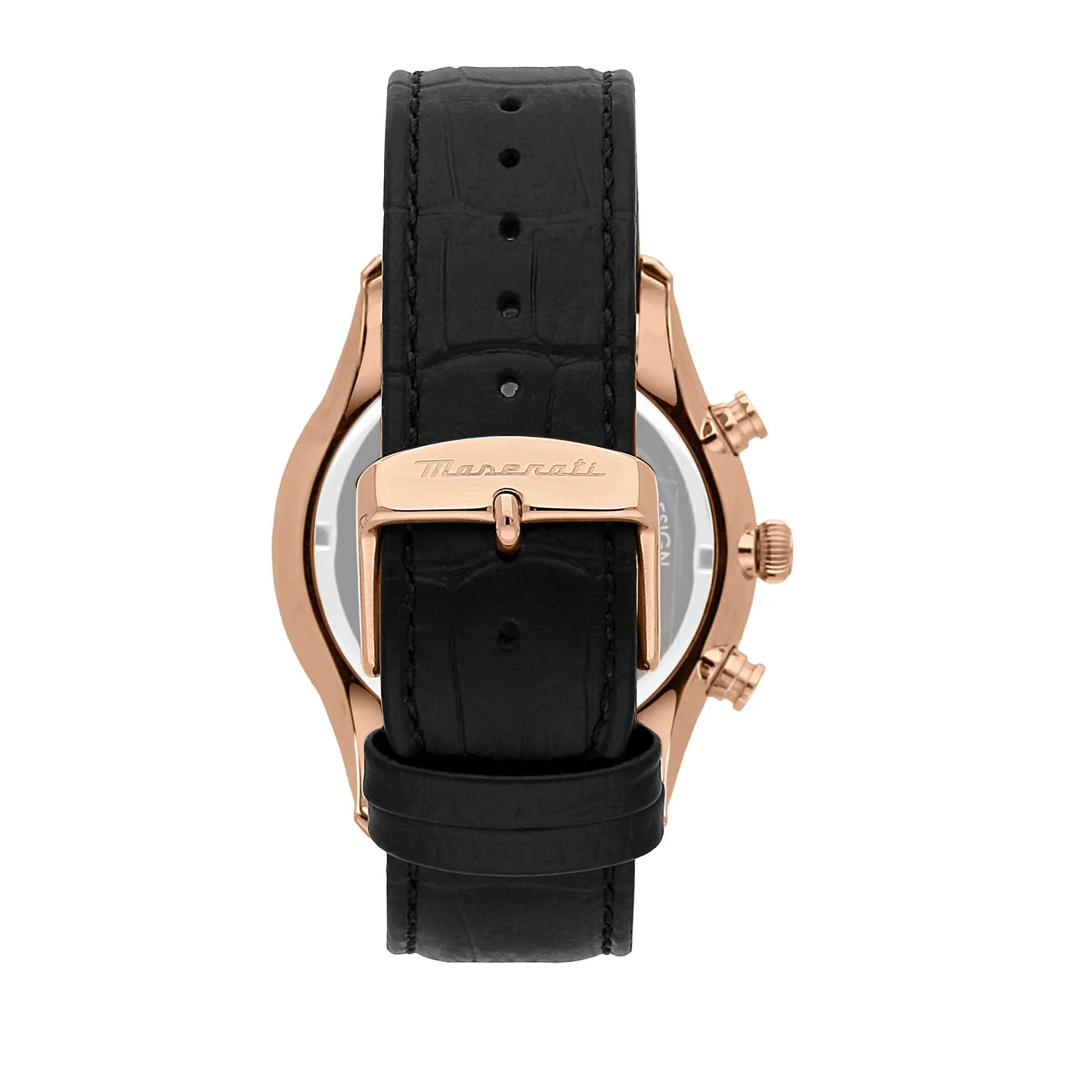 Tradizione Black 45mm Chronograph Watch - Image 3