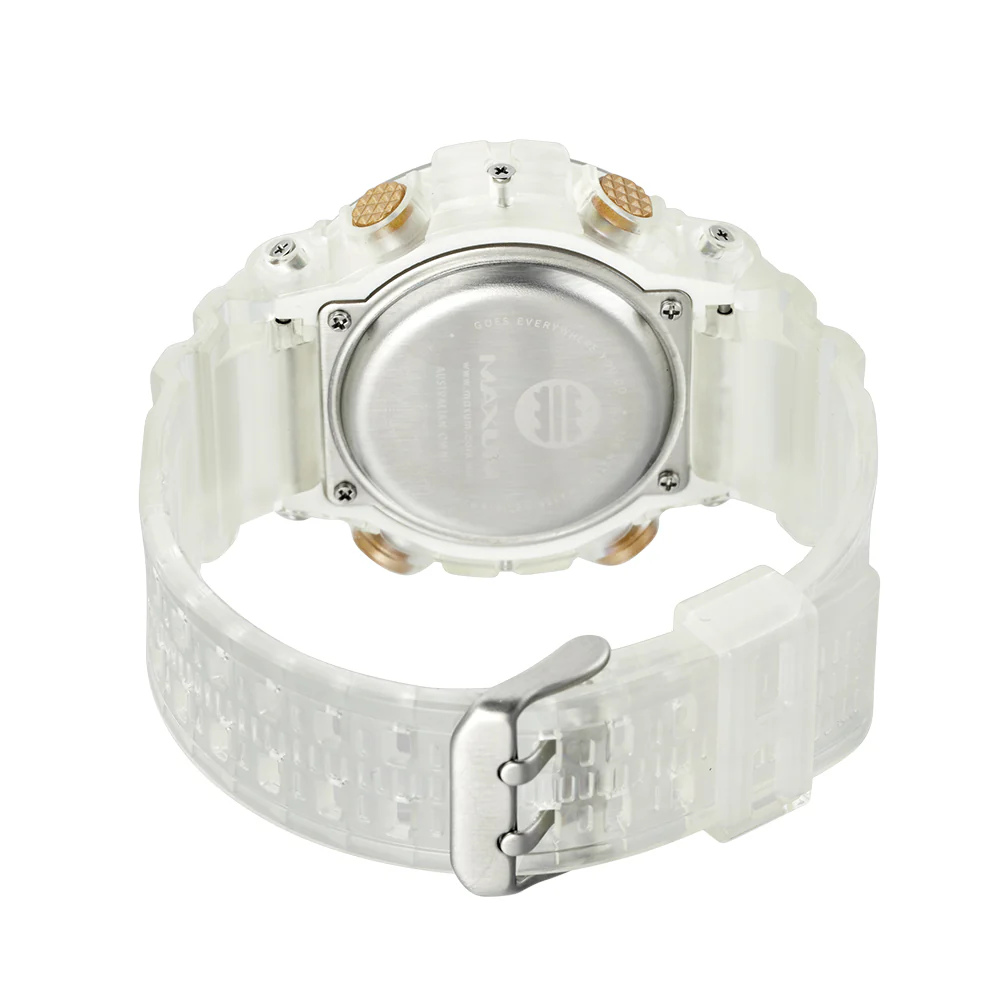 Maxum Polo X2121G1 Clear Mens Watch - Image 4