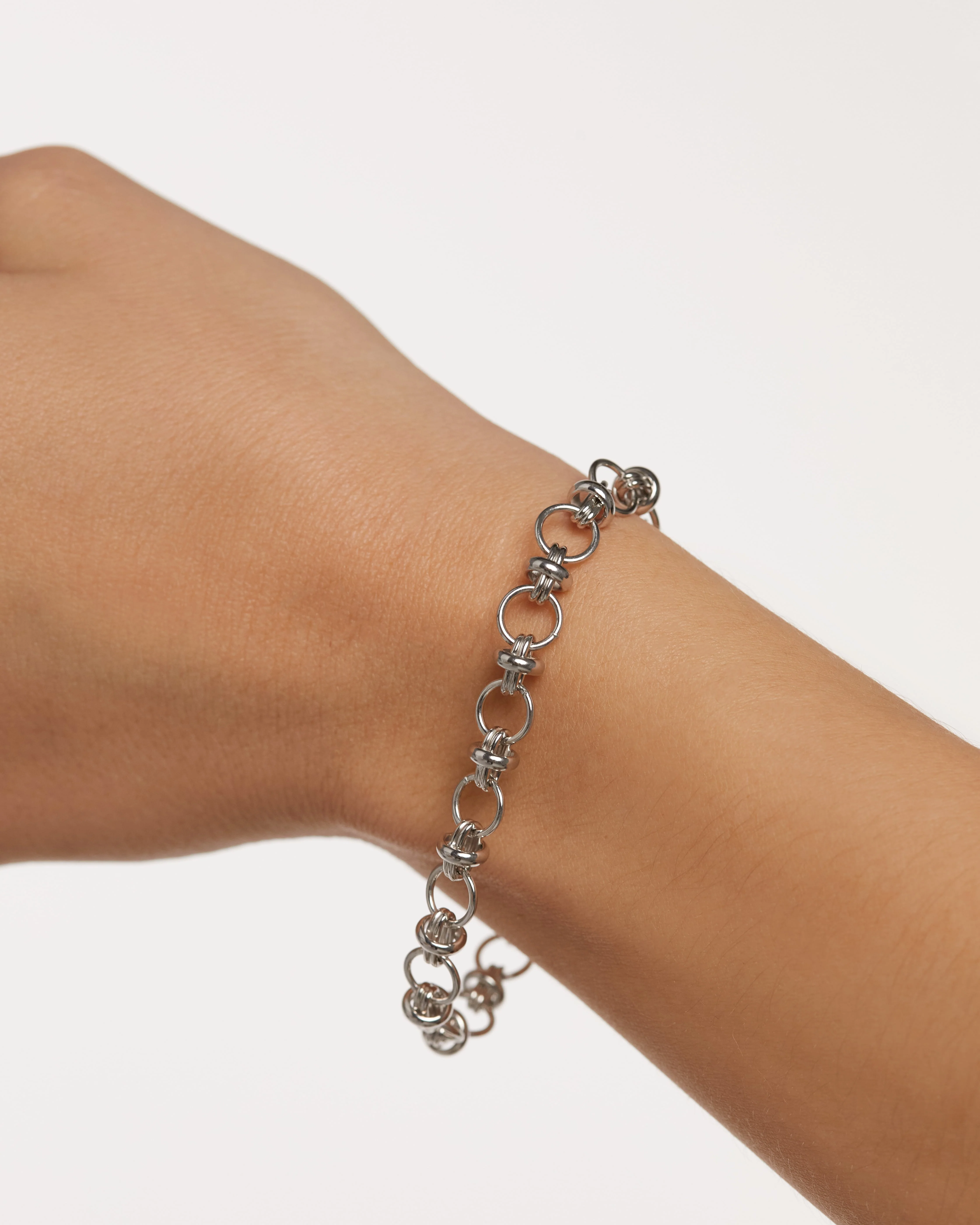 Meraki Silver Chain Bracelet - Image 2